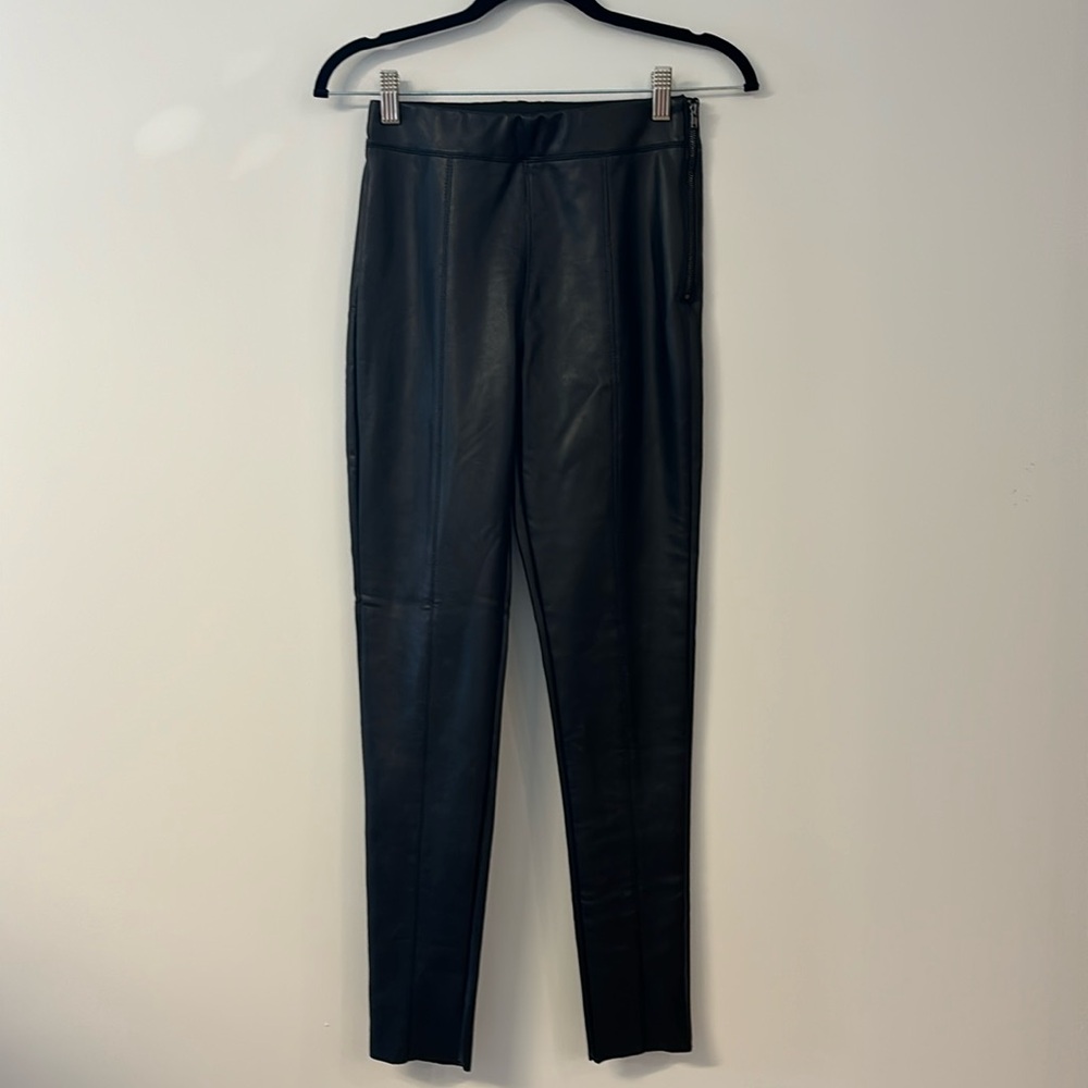 Top Shop faux leather skinny pants